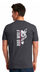 Bad Wolf Gray Tee :: BW103 - View 2
