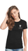 Bad Wolf Ladies Black Tee :: BW204 - View 1