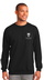 Bad Wolf Black Crewneck :: BW207 - View 2