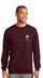 Bad Wolf Maroon Crewneck :: BW208 - View 1