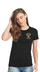 Ginger Man Ladies Black Tee :: GM203 - View 2