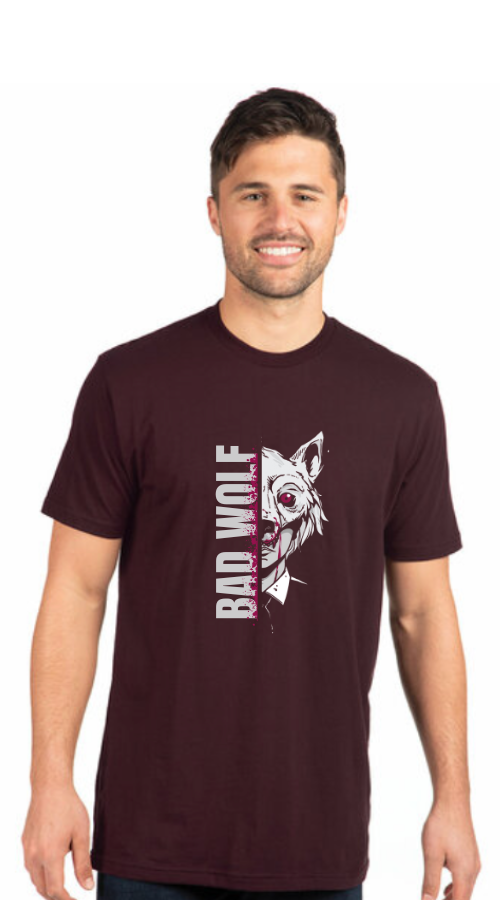 Bad Wolf Oxblood Tee :: BW104 1