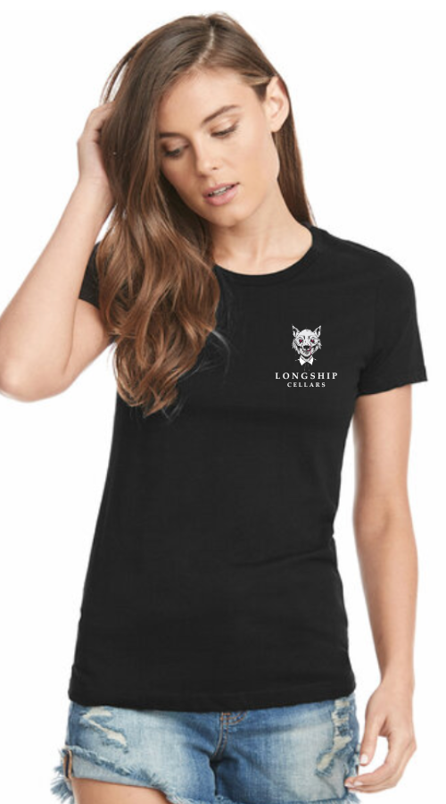 Bad Wolf Ladies Black Tee :: BW106 1