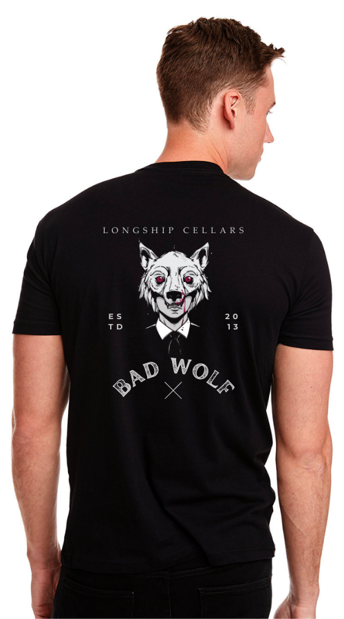 Bad Wolf Black Tee :: BW201 1
