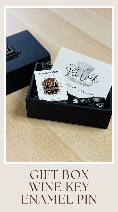 Gift Box + Wine Key + Enamel Pin