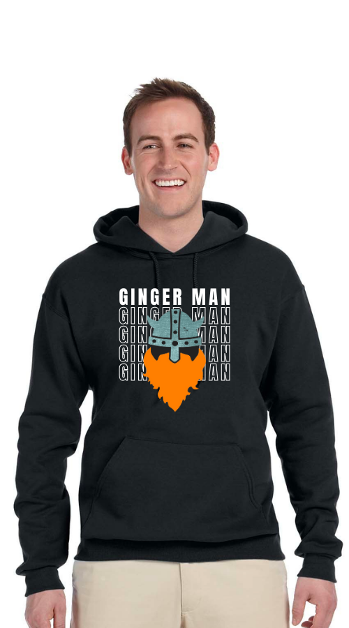 Ginger Man Black Sweatshirt :: GM105 1
