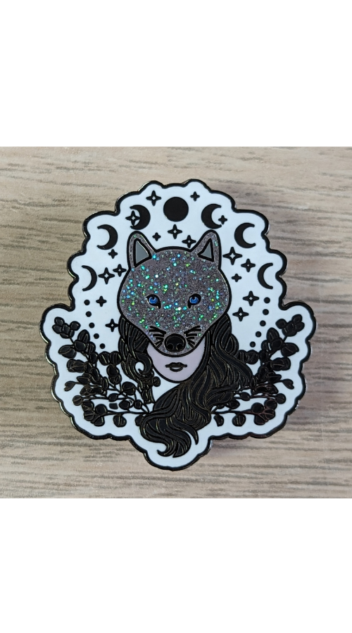 Enamel Pin :: Lady Wolf