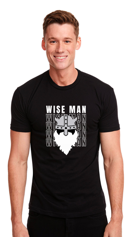 Wise Man Black Tee :: WM101 1