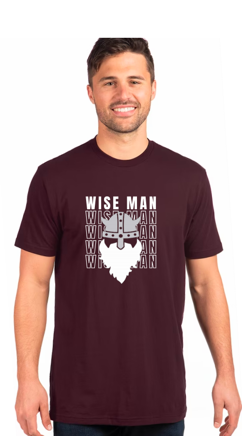 Wise Man Oxblood Tee :: WM108