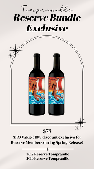 2 Bottle Reserve Tempranillo Library Add On