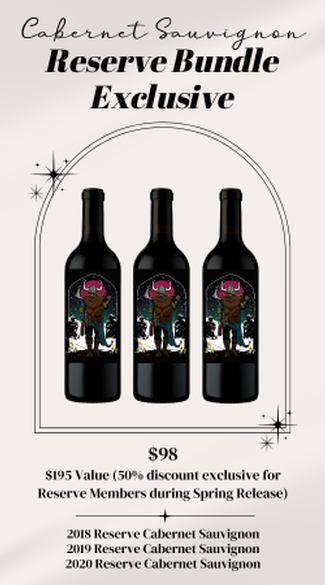 3 Bottle Reserve Cabernet Library Add On