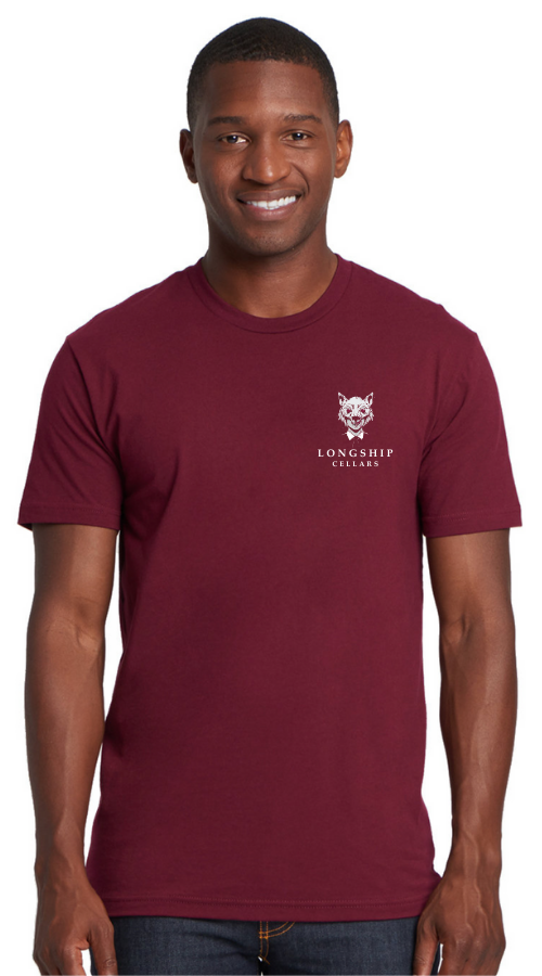 Bad Wolf Maroon Tee :: BW203