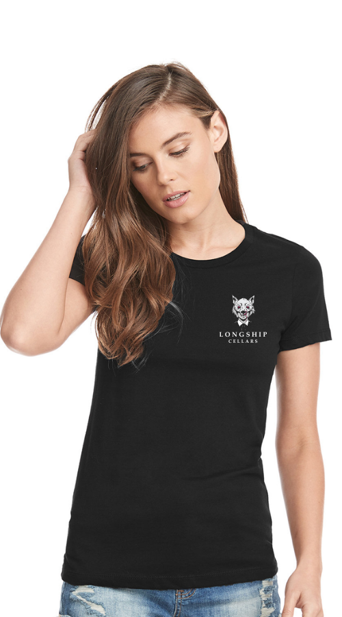 Bad Wolf Ladies Black Tee :: BW204
