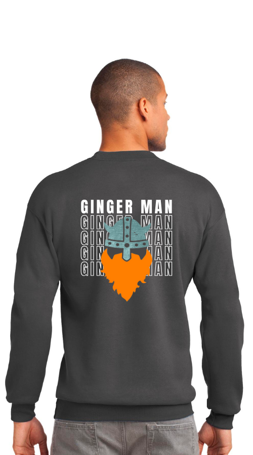 Ginger Man Charcoal Crewneck :: GM108