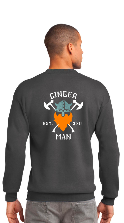Ginger Man Charcoal Crewneck :: GM207