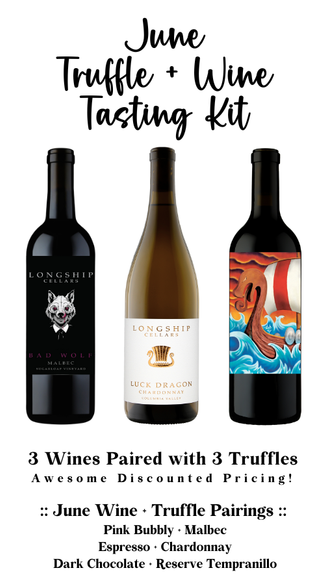 At Home Truffle + Wine Tasting Kit :: June