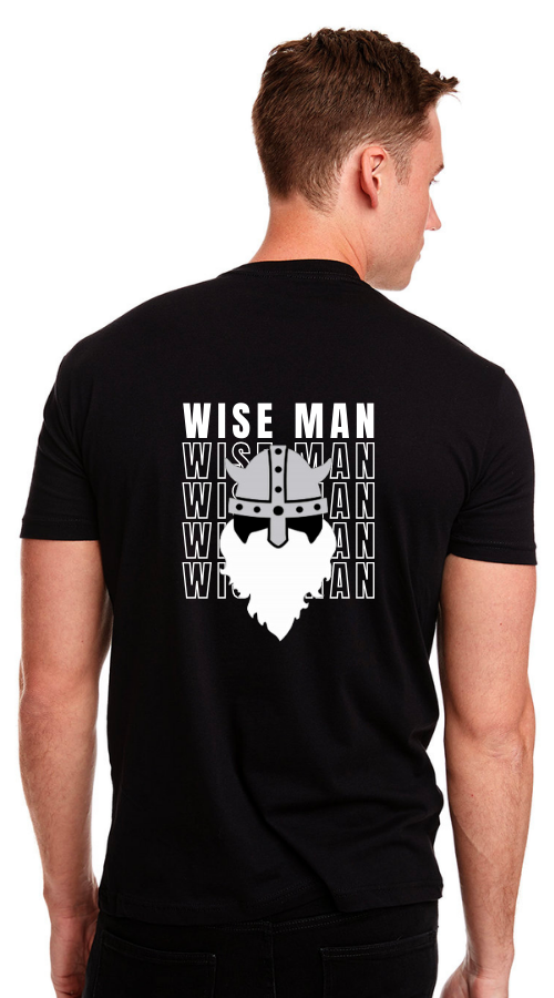 Wise Man Black Tee :: WM102